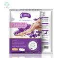 Mascarilla exfoliante peel off para pies de lavanda natural